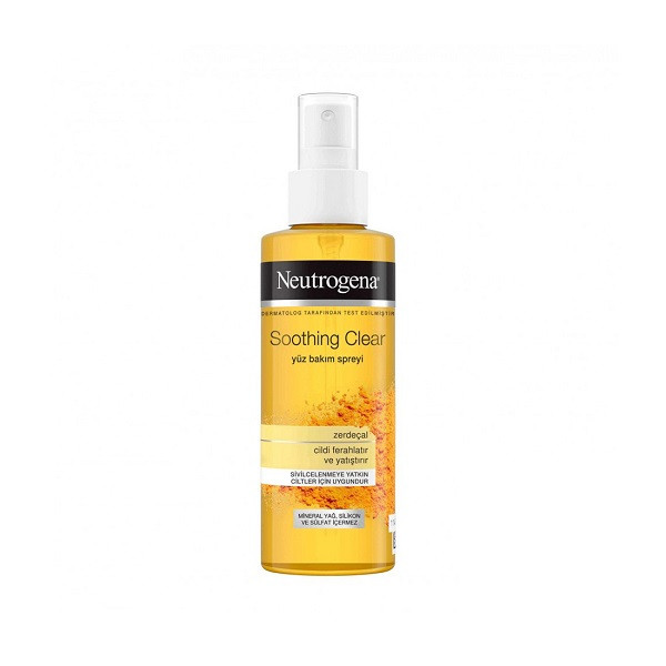 تونر پوست نوتروژینا مدل soothing clear حجم 125 میلی لیتر