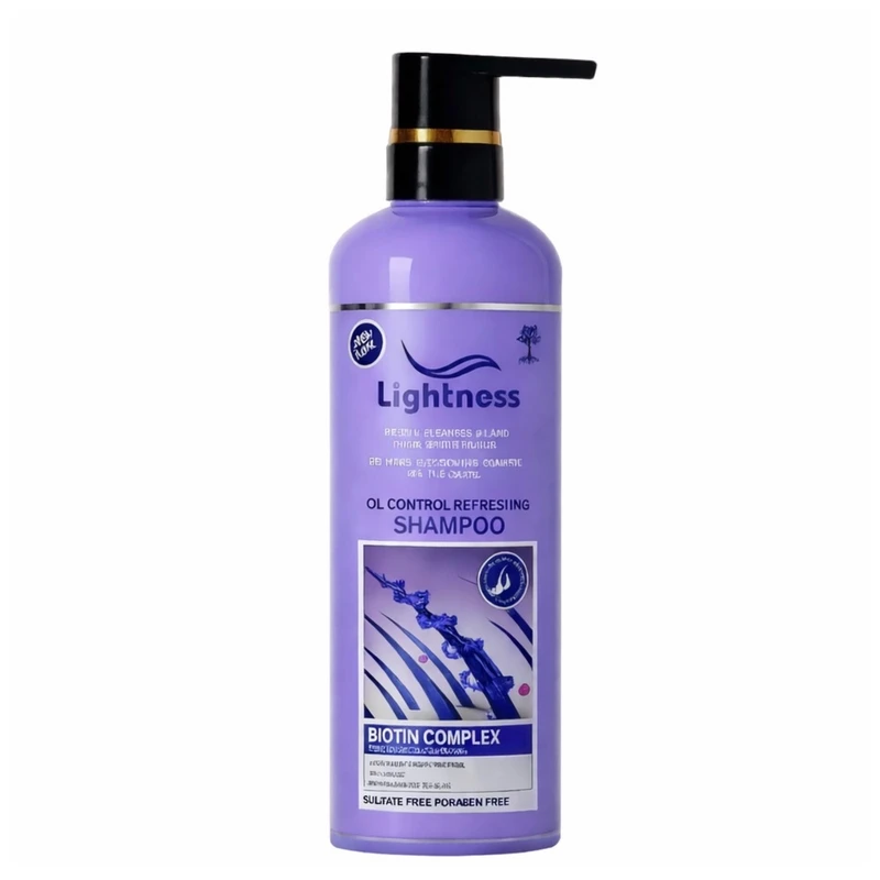 شامپو موی چرب لایتنس Lightness مدل OIL CONTROL